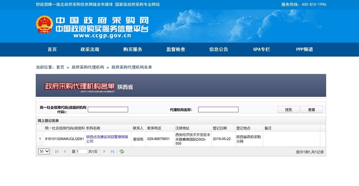 政府采購(gòu)招標(biāo)代理資格